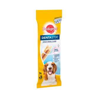 18 x Pedigree Dentastix Medium 3 Stick 77Gm