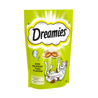 8 x Dreamies Tuna Cat Treats 60Gm
