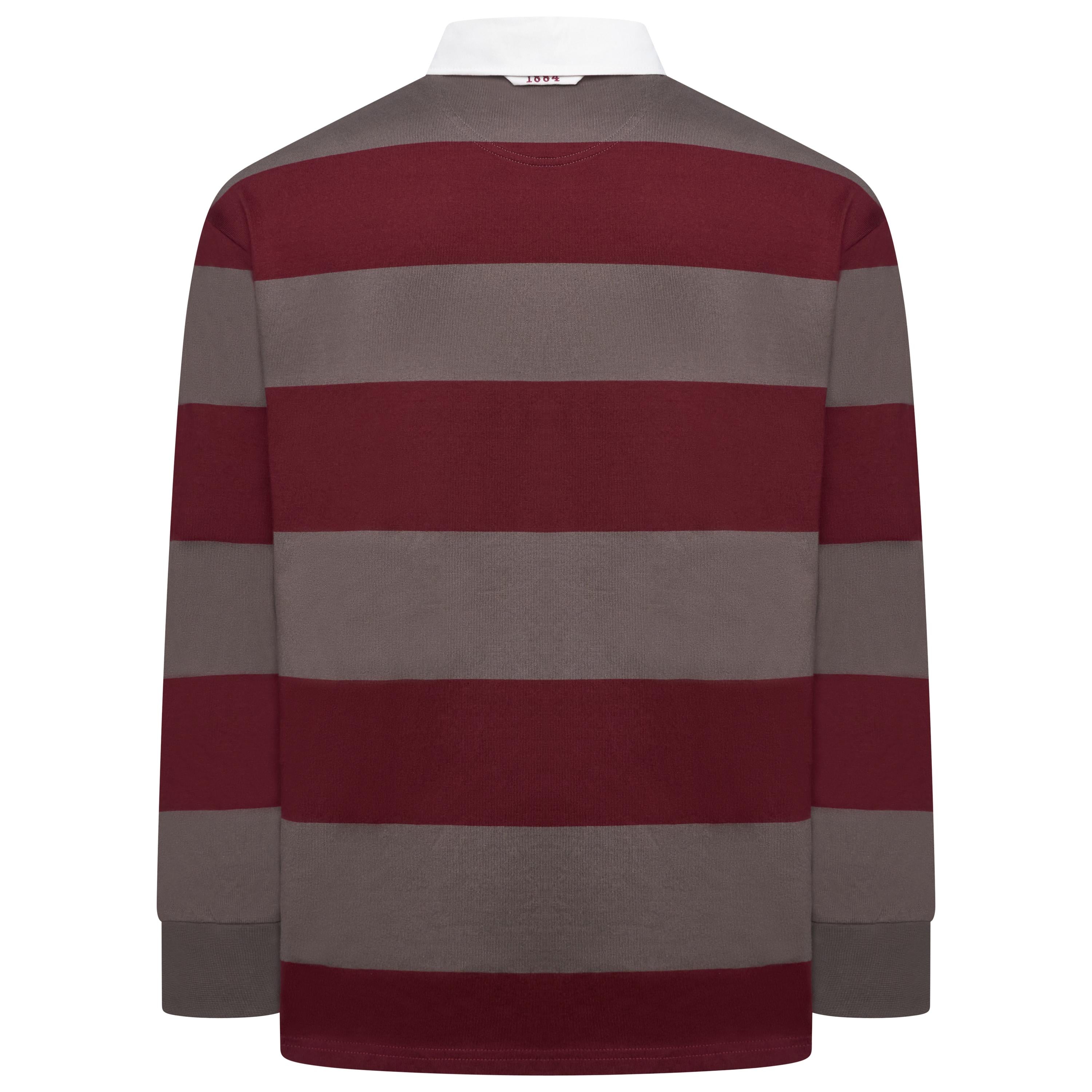 M&S Striped Cotton Rugby Shirt