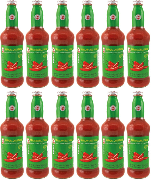 12 x Sriracha Sauce Chilli 800g