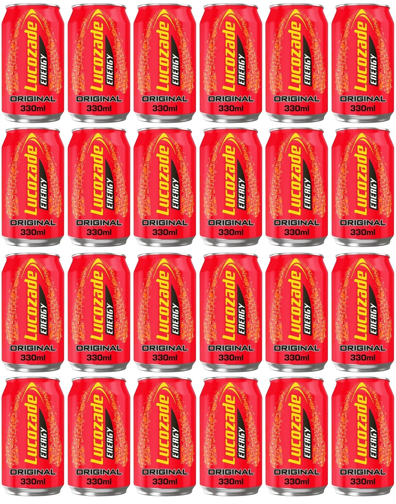 24 x Lucozade Energy Original 330Ml