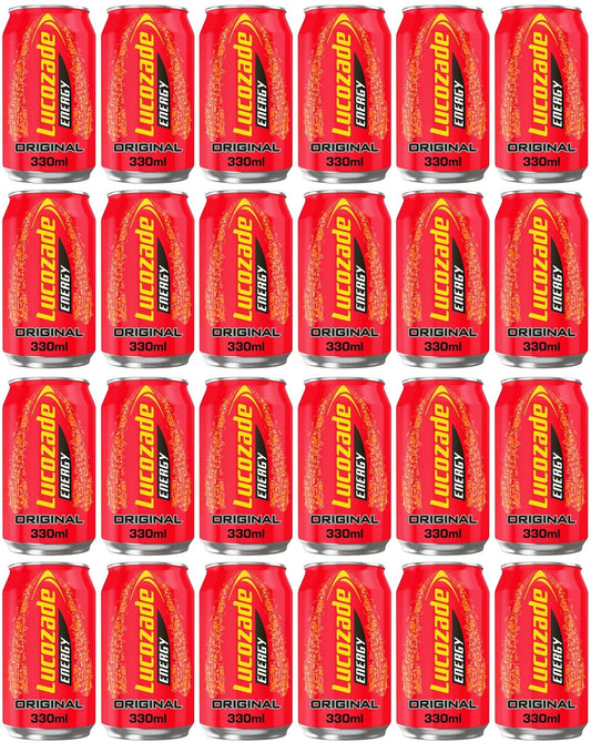 24 x Lucozade Energy Original 330Ml