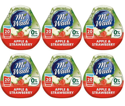 6 x Mi Wadi Apple & Strawberry 66Ml