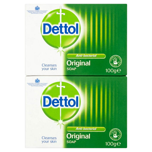 6 x Dettol Original Bar Soap 2 Pack - 2X100GM