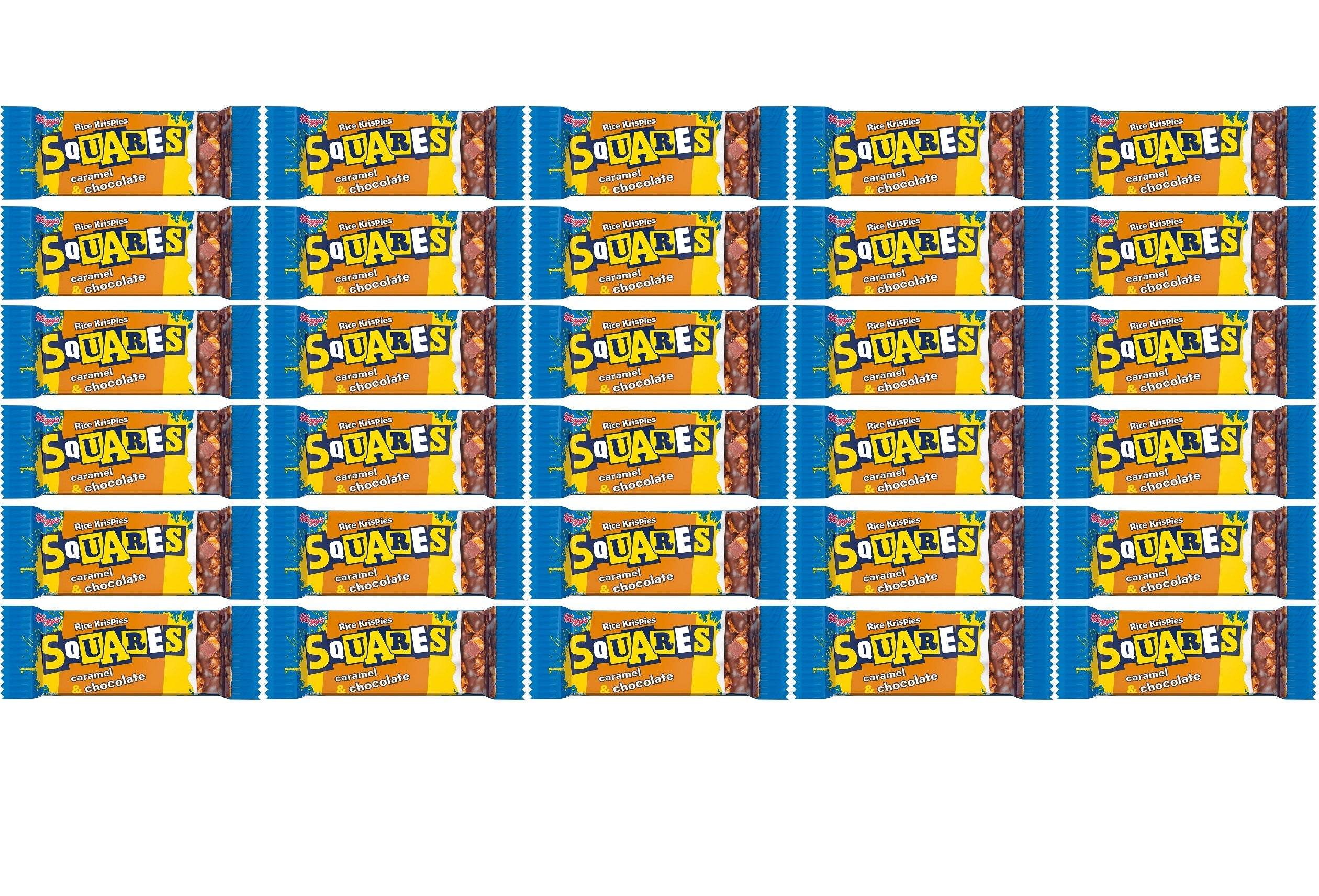 30 x Rice Krispie Squares Chocolate Caramel - 36GM