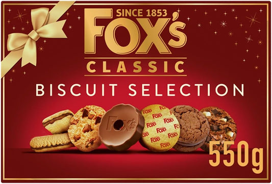 7 x Foxs Classic Biscuit Selection 550G
