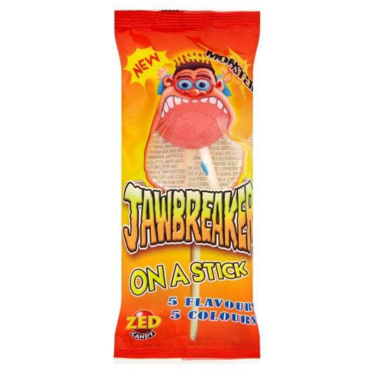 15 x Jawbreaker Zed Candy On A Stick 60G