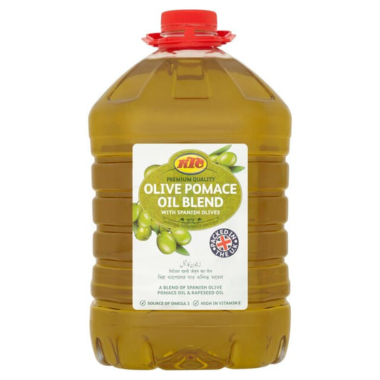 3 x Ktc Olive Pomace Oil Blend With Spanish Olives 5 Litres