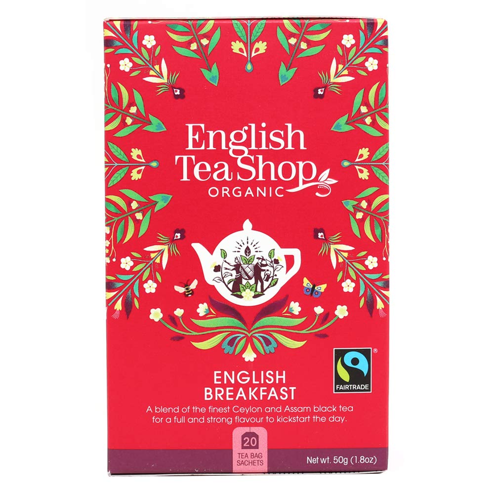 6 x English Tea Shop English Breakfast - 20Bags