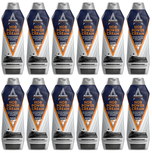 12 x Astonish Hob Cream Cleaner - 500ML