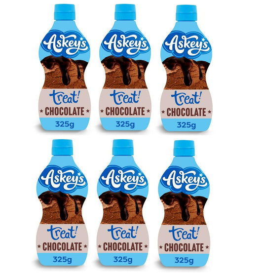 6 x Askeys Chocolate Syrup - 325G