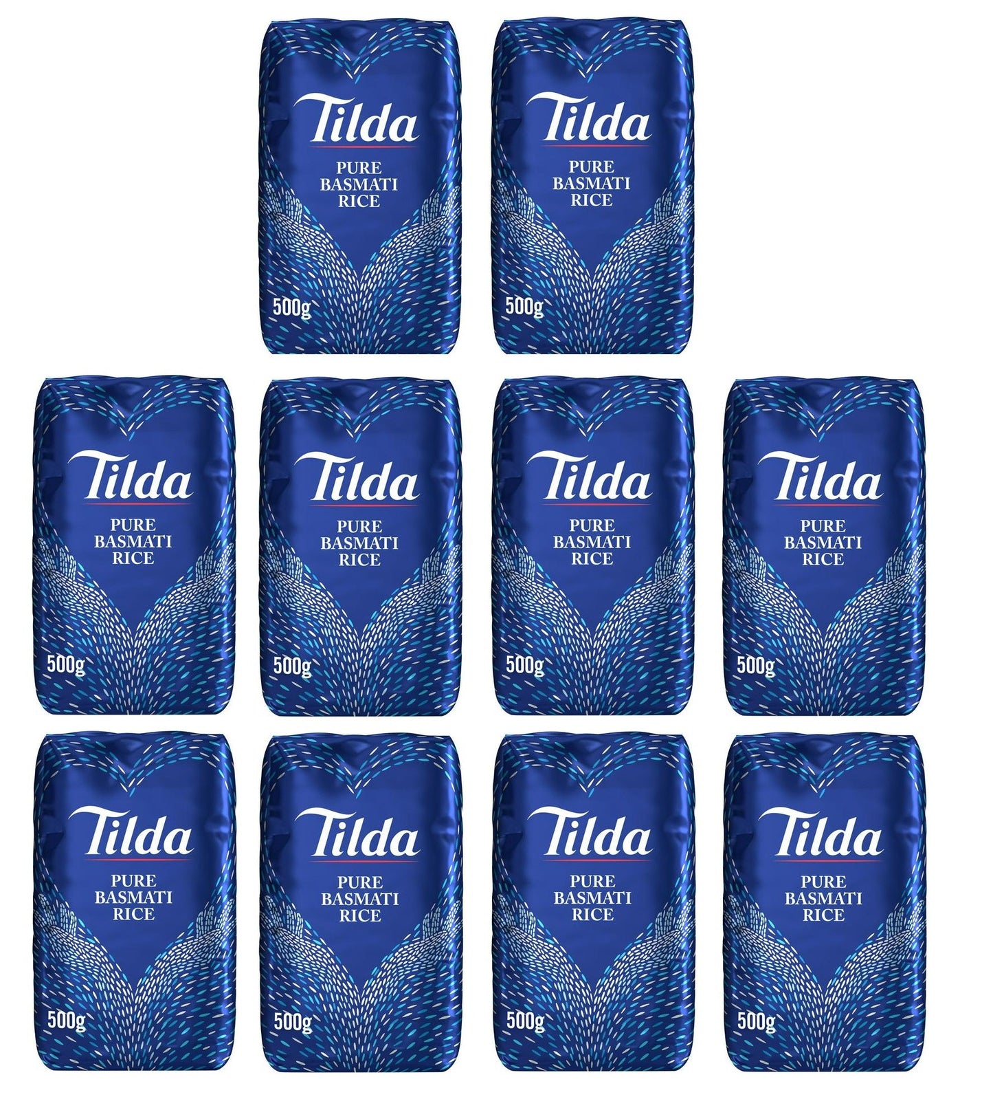 10 X Tilda Pure Basmati  500GM