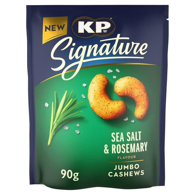10 x Kp Signature Cashew Nuts Sea Salt & Rosemary - 90GM
