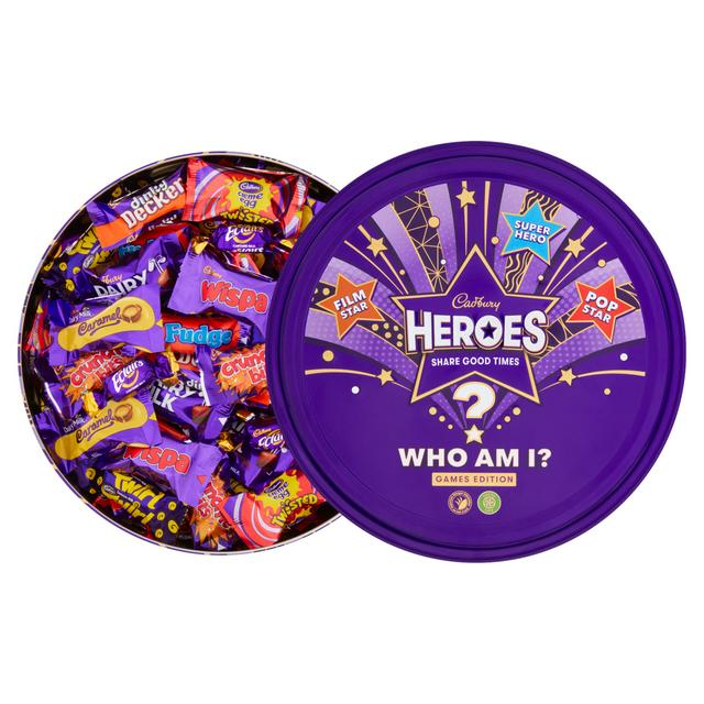 Cadbury Heroes Chocolate Tin Large 750GM