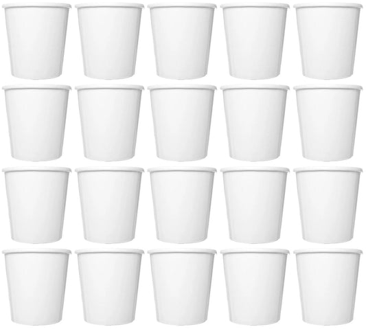 20 x Lid Paper Container Soup 8/12Oz