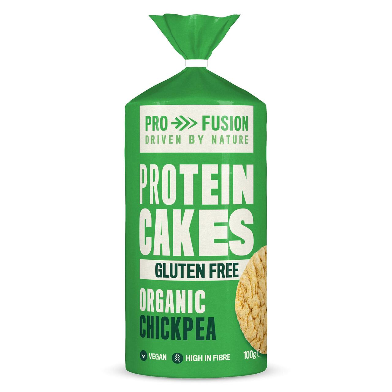 Profusion Protein Chickpea Cakes Org - 100g