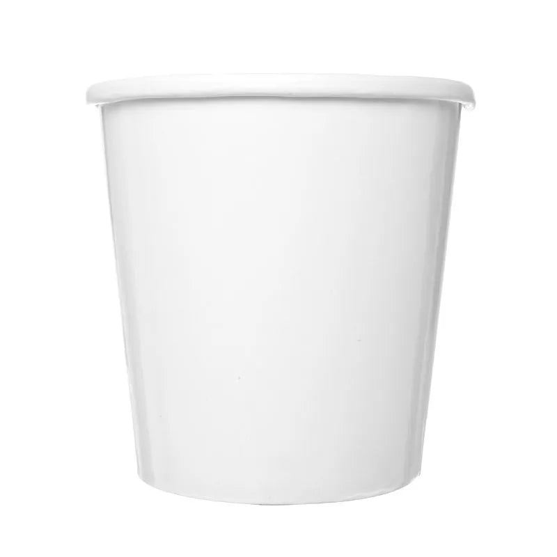 20 x Soup Container Clear Plastic Lid 8/12O