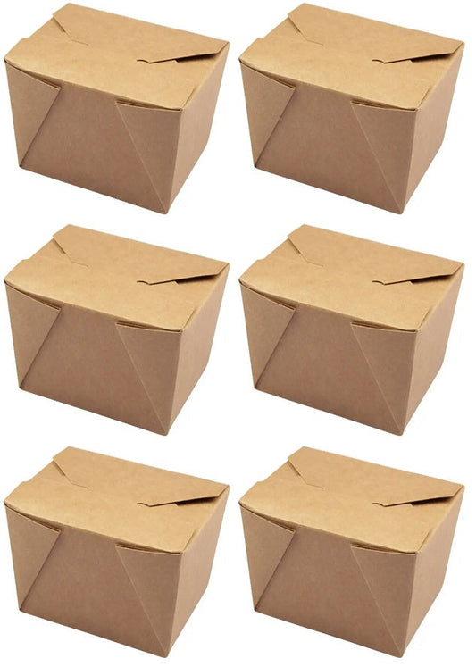 6 x Kraftpax Container 45Oz