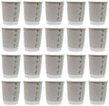 20 x D2E Cup Double Wall 8Oz White 25Pk X 20