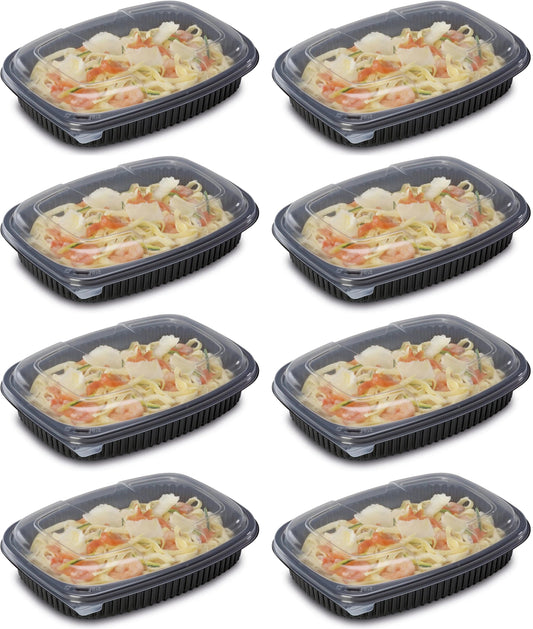 8 x 34Oz 1 Compartment Micro Cont (8X40`S) Cook1050N2C