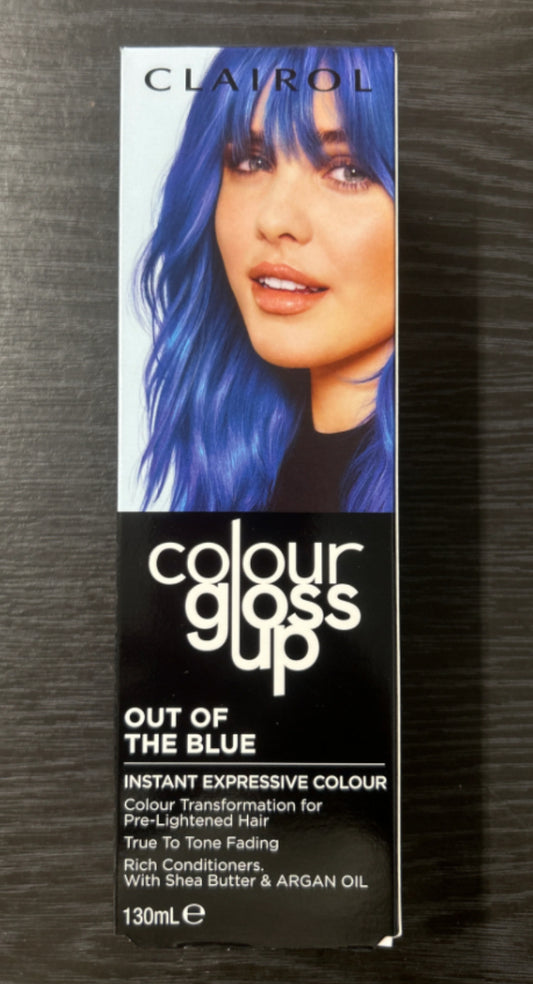 3x Clairol Colour Gloss Up Out Of The Blue 130ml