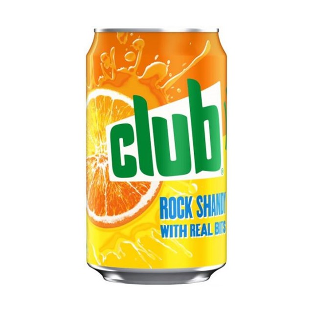 24 x Club Rock Shandy With Real Bits 330Ml