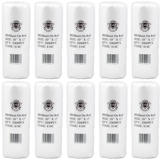 10 x Natural Sheets On A Roll 250X300Mm-Deli