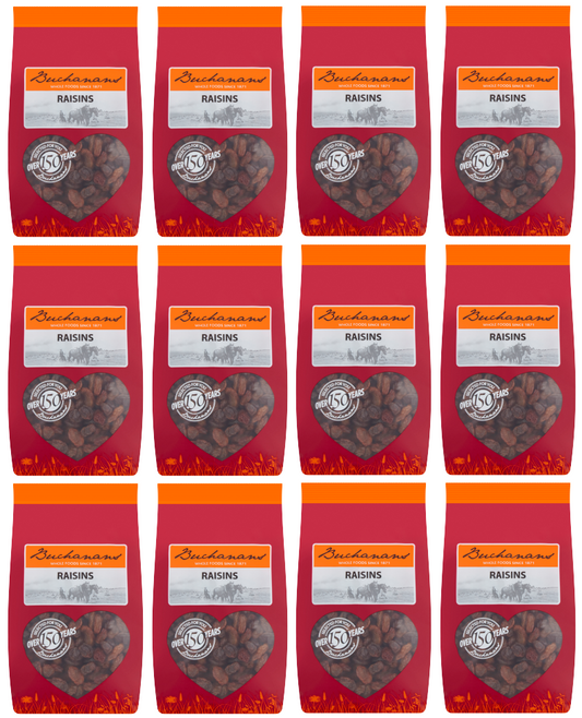 12 x Buchanan Raisins 375G