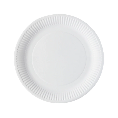 10 x Green Spirit 7 Round Paper Plates