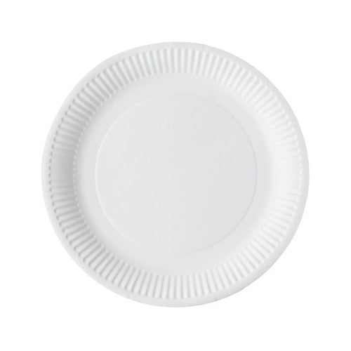 10 x Green Spirit 9 Round Paper Plates 100 Plates