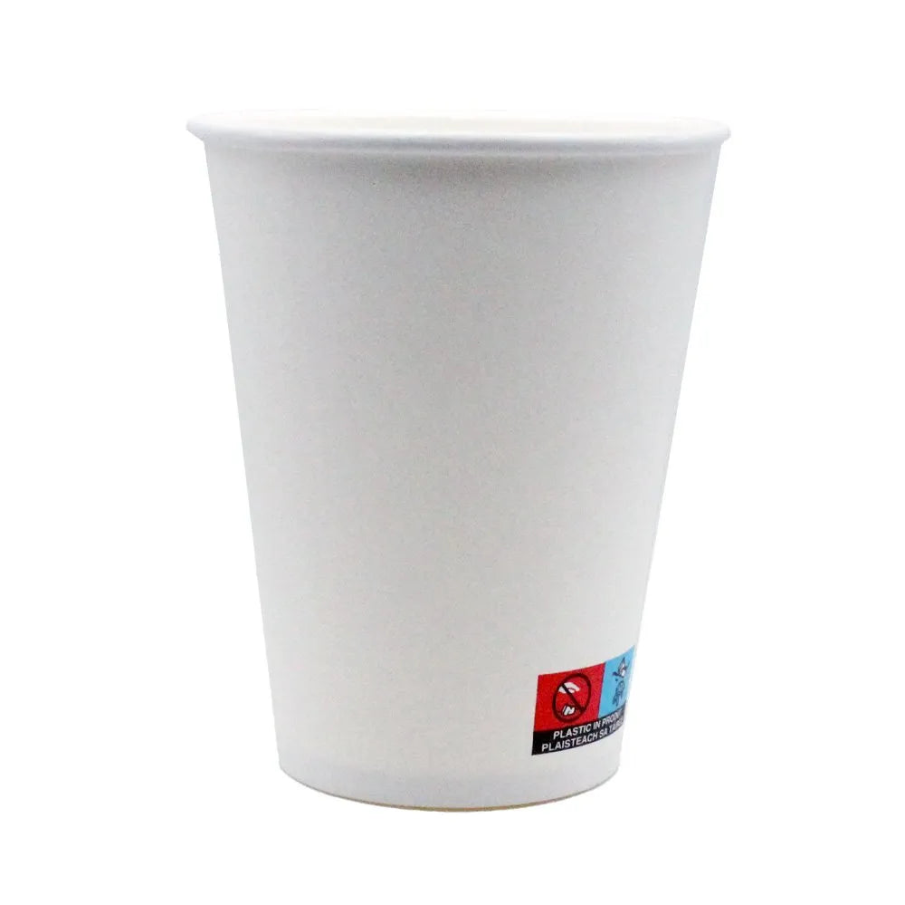 20 x 12 Oz Single Wall White  Hot Cup 50 X 20
