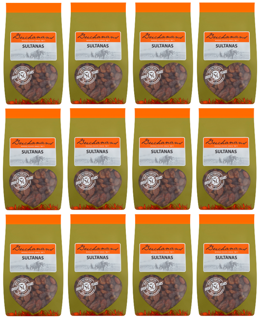 12 x Buchanan Sultanas 375G