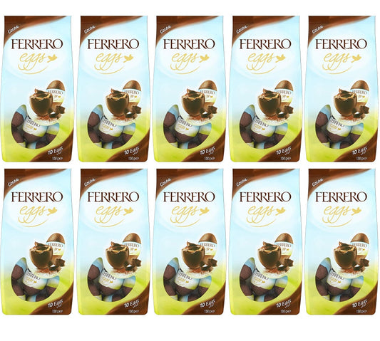 10 x Ferrero Collection Crispy Eggs Cocoa (10 Eggs) - 100G