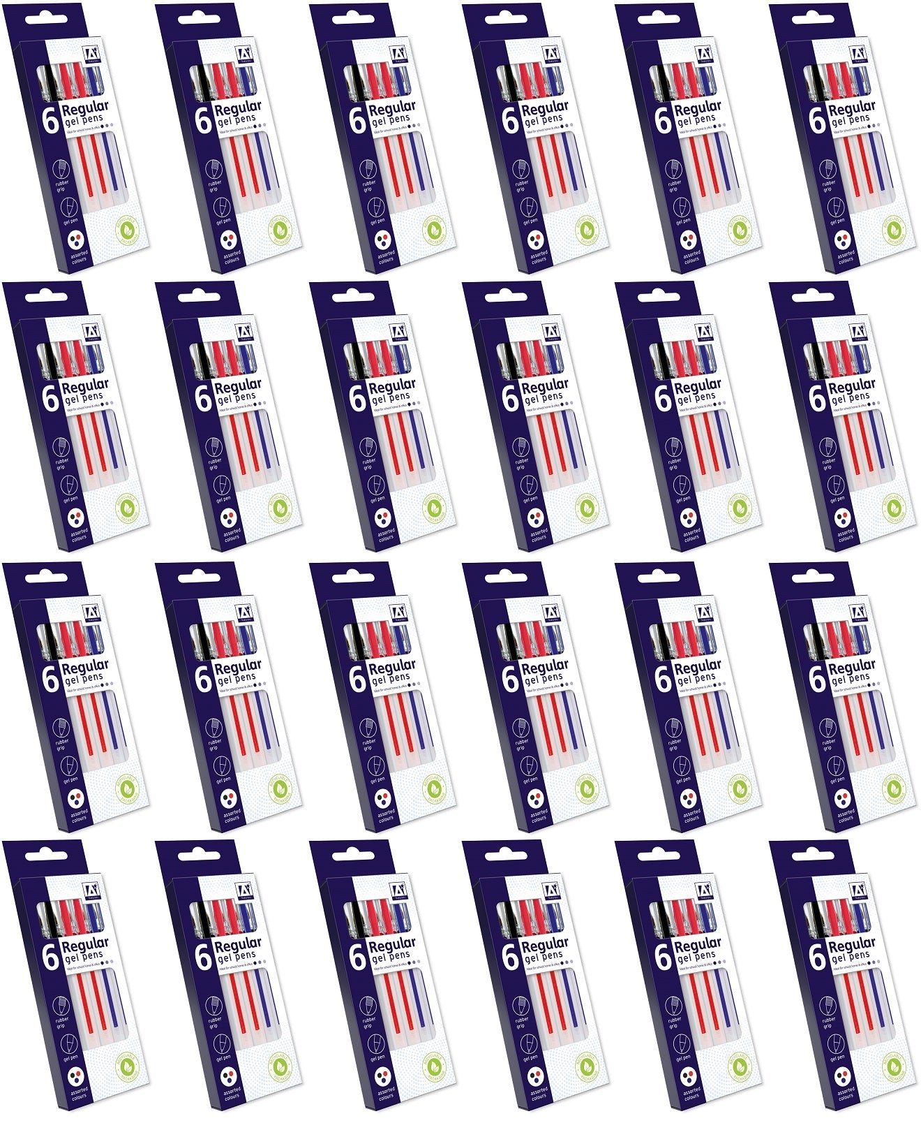 24 x 6 Regular Gel Pens