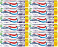 12 x Aquafresh Toothpaste Active White 100Ml