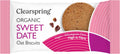 12 x Clearspring Org Oat Biscuits Sweet Date - 40g