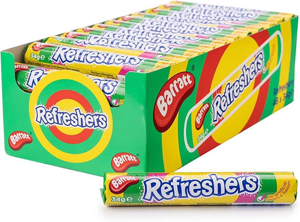 48 x Barratt Refreshers Rolls 36G