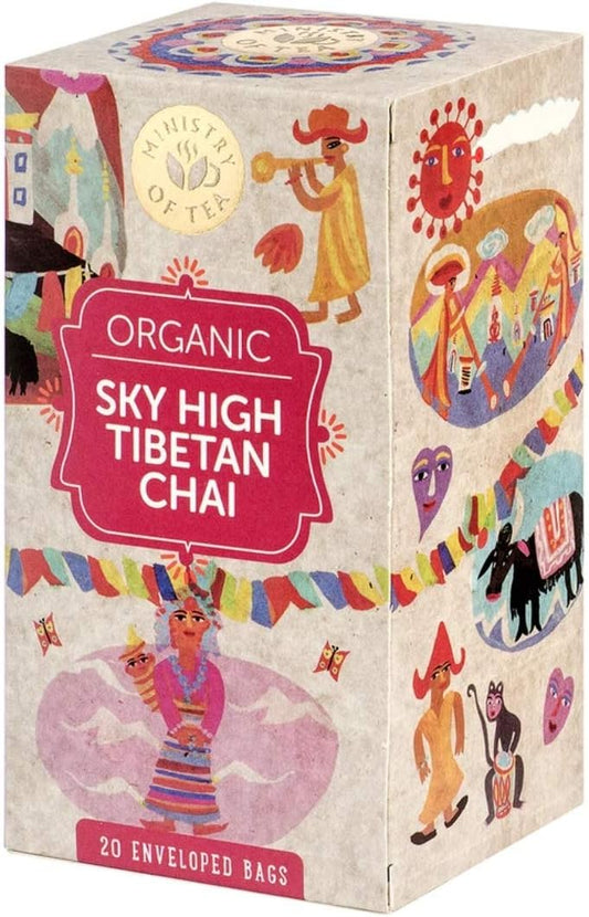 Ministry of Tea Organic Sky High Tibetan Chai  - 20bags
