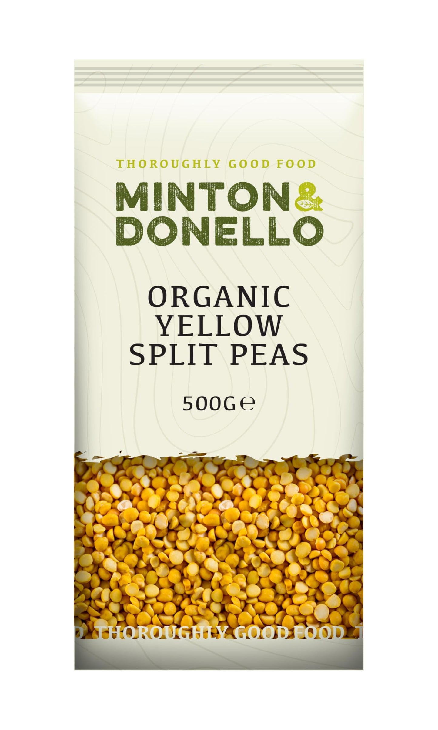 6 x Minton & Donello Yellow Split Pea - 500g
