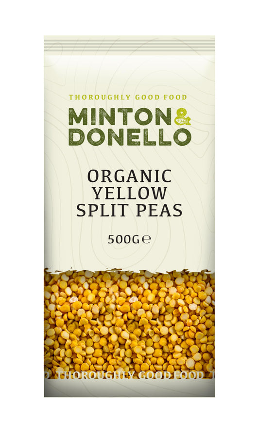 6 x Minton & Donello Yellow Split Pea - 500g