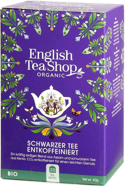 6 x English Tea Shop Decaffeinated Black Tea - 20Bags