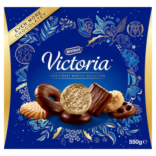 6 X Mcvities Victoria Biscuits Carton 550GM