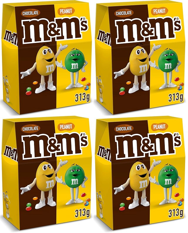 4 x M&m's Chocolate Mixed Extra Large Easter Egg - 313GM
