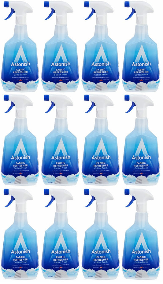 12 x Astonish Fabric Refresher - 750ML