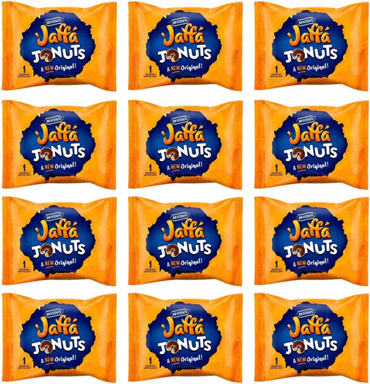 12 x Mcvitie's Jaffa Cakes Jaffa Jonuts Biscuits Single Serve Pack