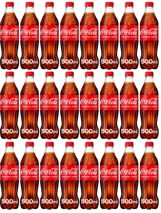 24 x Coca-Cola Classic 500Ml