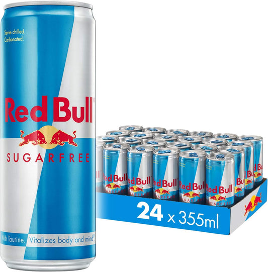 24 x Red Bull Energy Drink Sugar Free 355Ml