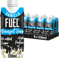 8 x Fuel10k Breakfast Drink Vanilla - 330ML