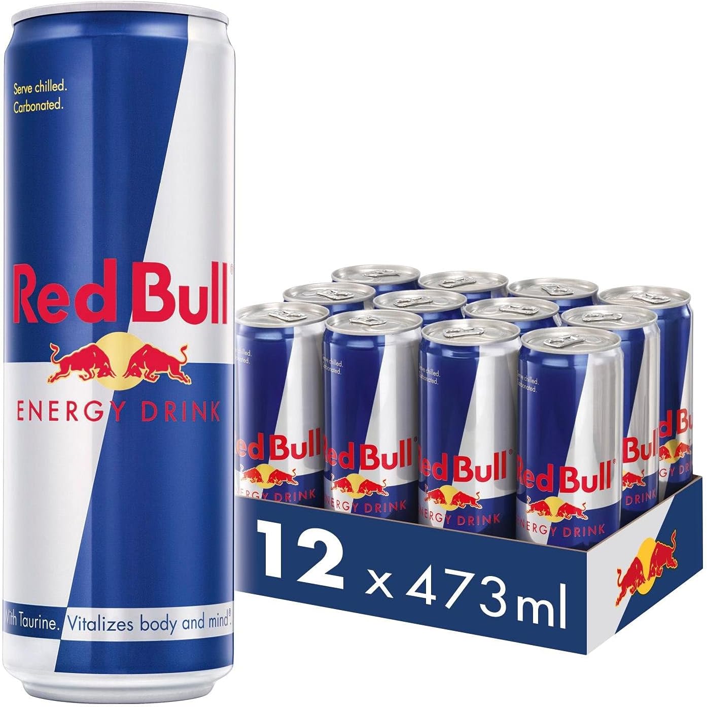 12 x Red Bull Energy Drink 473Ml