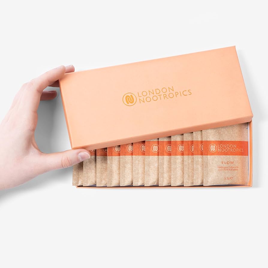 London Nootropics Flow Adaptogenic Coffee - 12bags